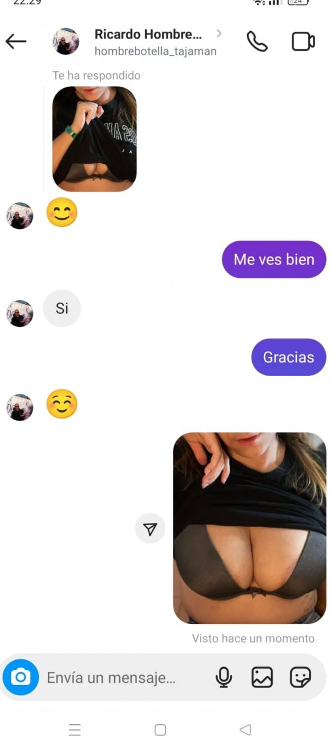 La exmujer de un amigo le escribe y el amigo se lo goza con la cerda (María Jesús Mata)