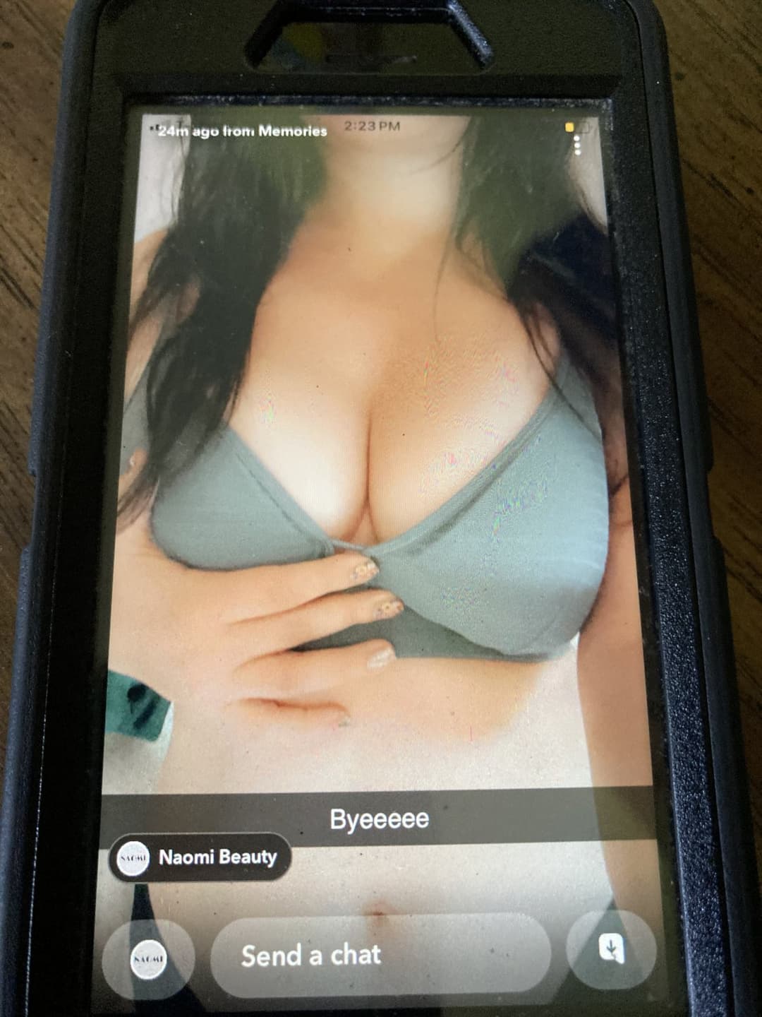 Cheating wife said no saving, but didn’t say no recording from another device.