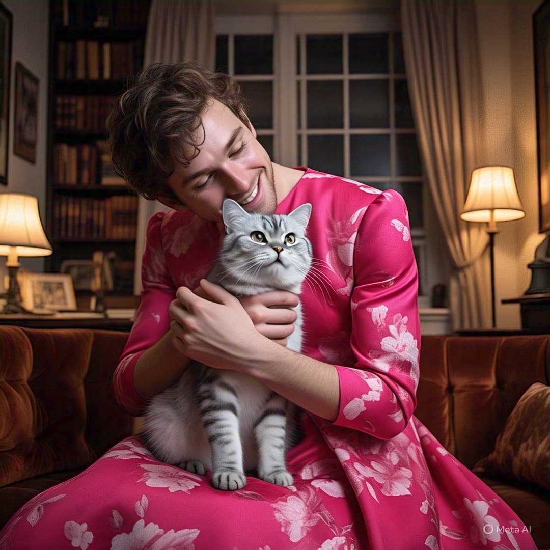 Hermanastro Femboy Satire demuestra su amor a pequeño furro Manitu.