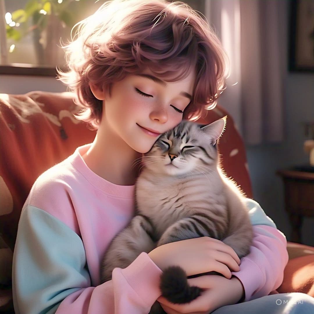 Hermanastro Femboy Satire demuestra su amor a pequeño furro Manitu.