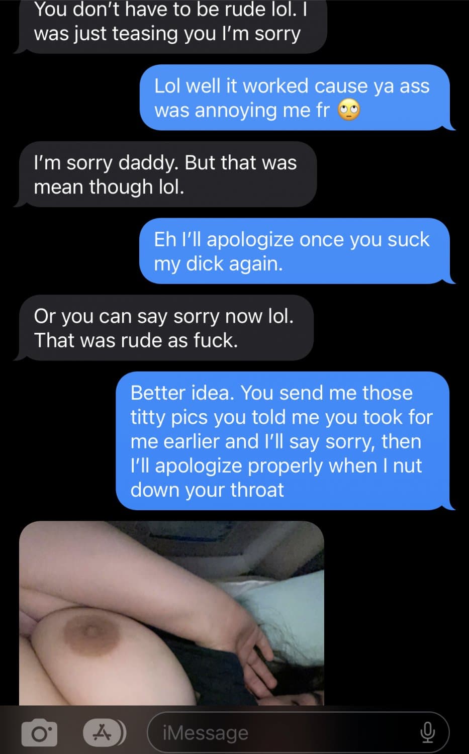 She’s mine #35 talks back so I put her in her place! DM on telegram for Dro3b0x