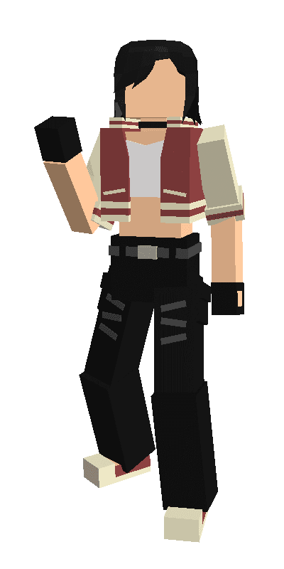 Roblox bad business outfit punk business roll up sleeves and boobs