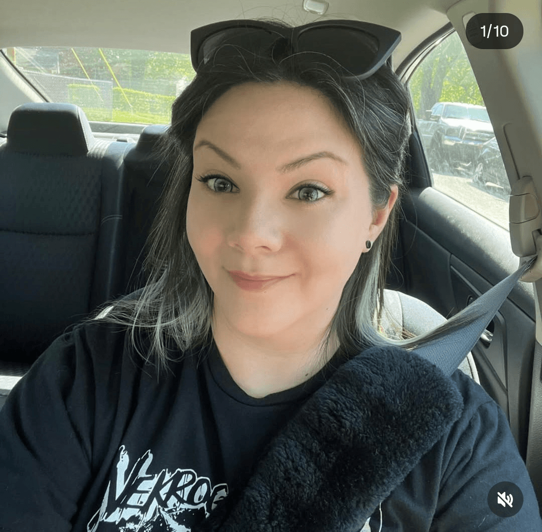 This little Goth Bitch would look better on a leash. Then subjected to bondage and humiliated.?