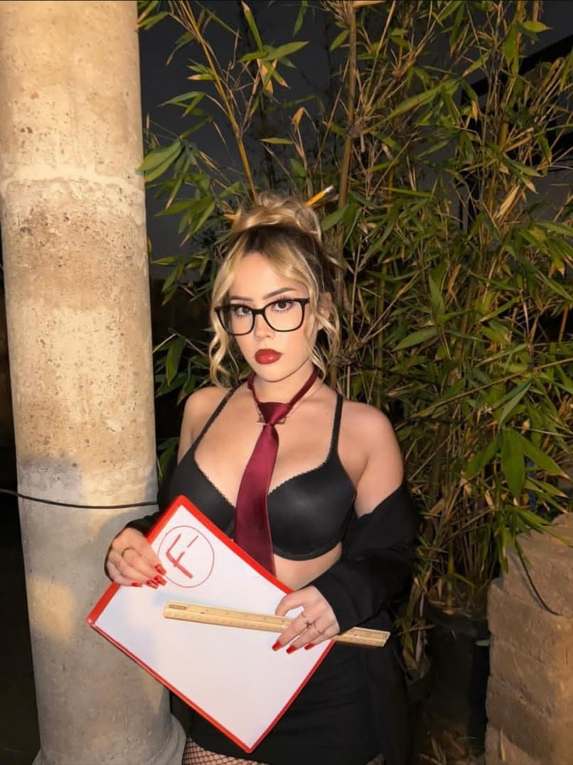 Girlfriend punishes me for failing by fucking my big cock bully