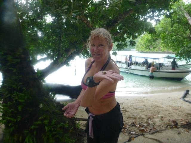 Next door neighbor is an escort