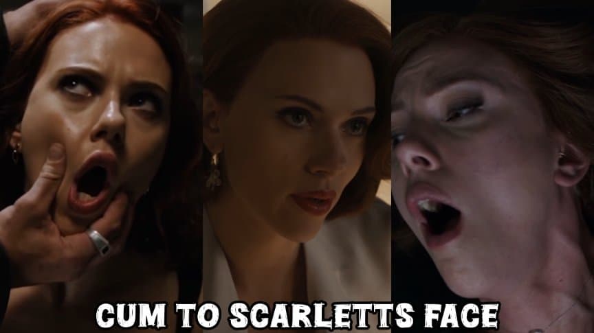 Scarlett Johansson As Black Widow Goon (Split Screen)