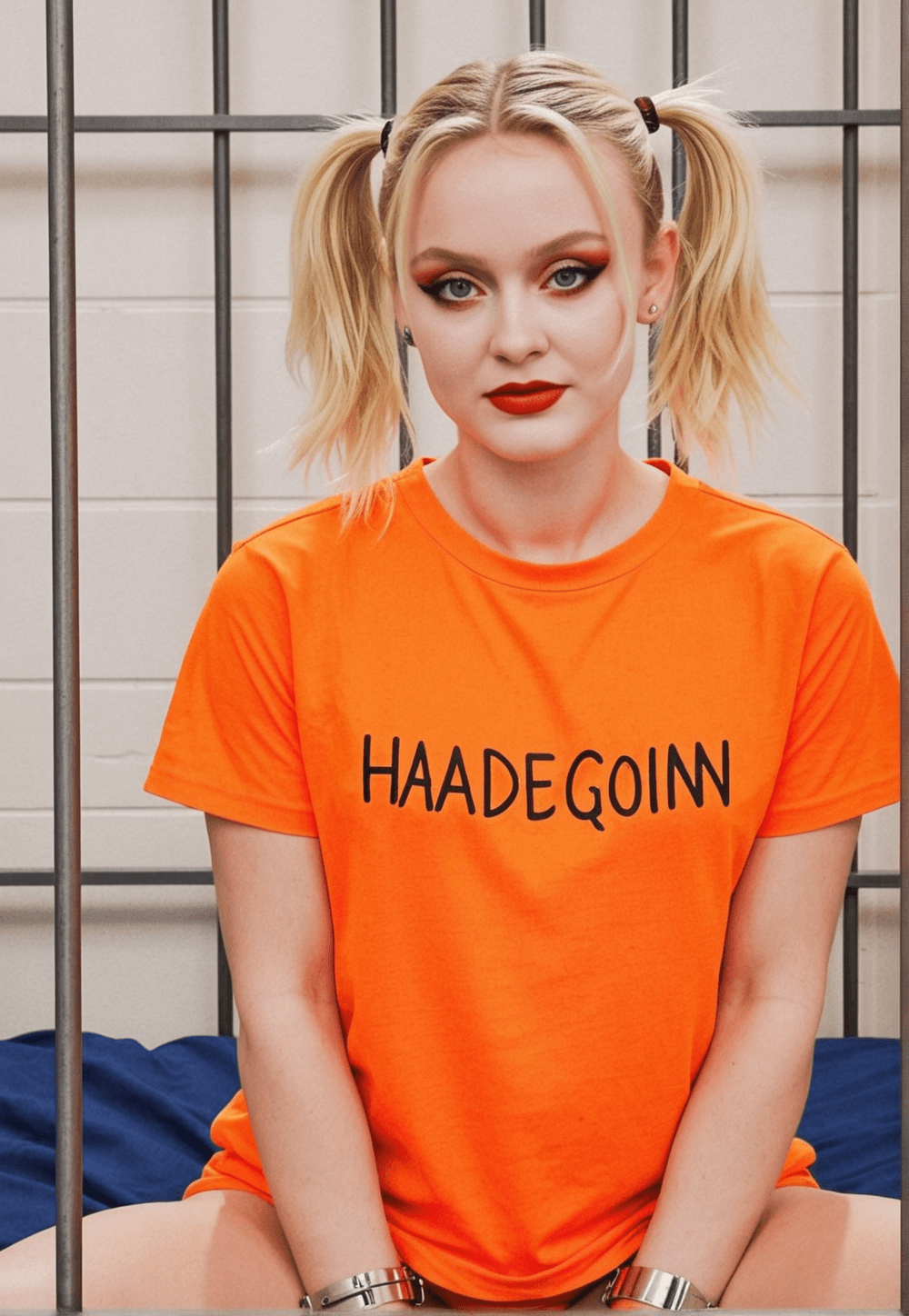 Zara Larsson as Harley Quinn AI mix