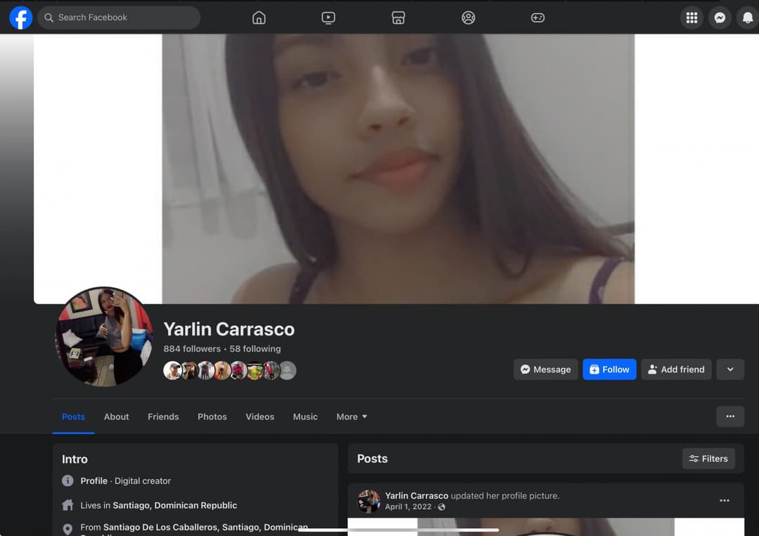 IG: carrascoyarlin Dominican Latina Teen Webslut