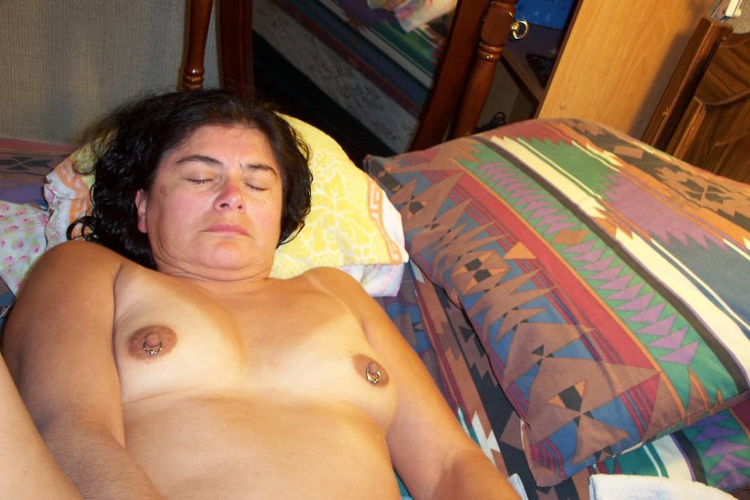 Marilyn enjoys being totally nude for you to see her body.