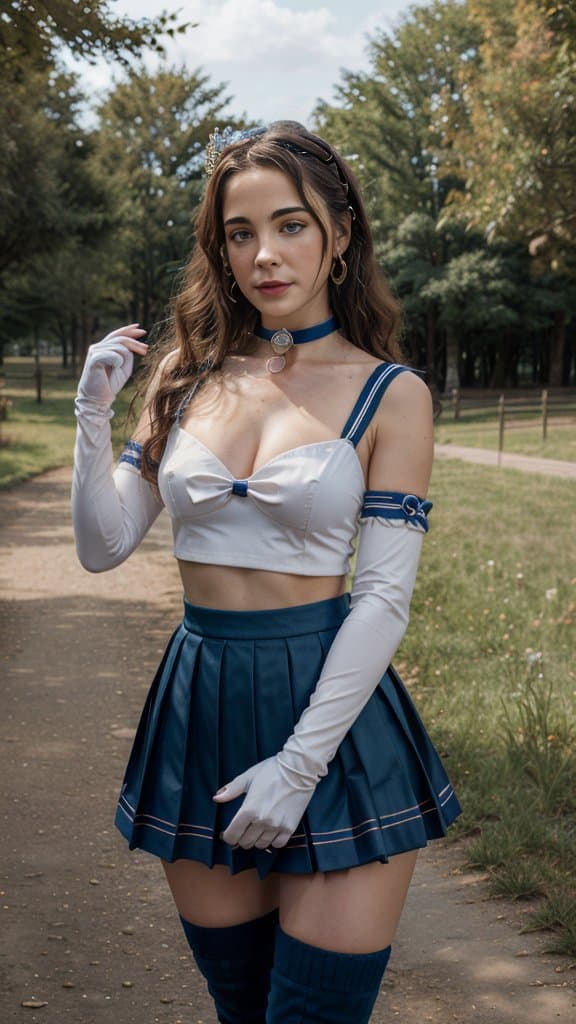 Staryuuki pendeja caliente con culote fake ia