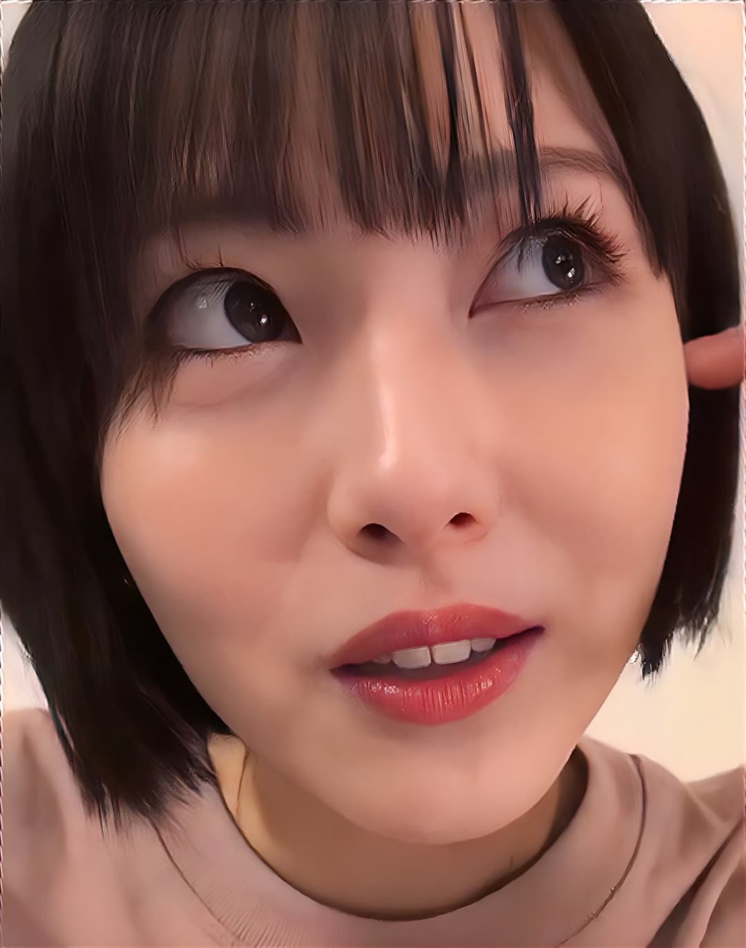 Japanese talent pussy face