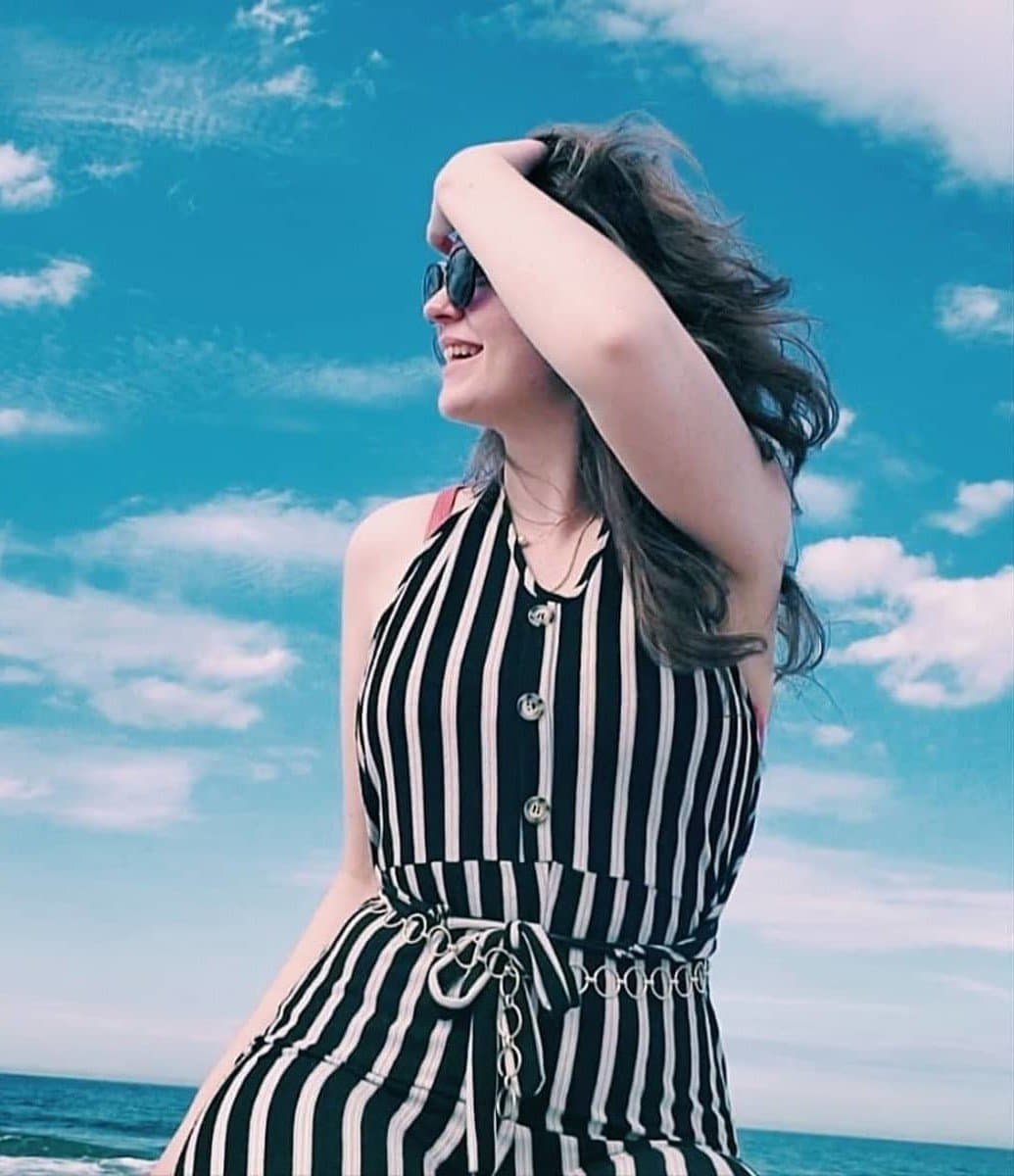 Emma is a sexy science geek with cum glasses.  I love when the dorky nerd is also kind of hot