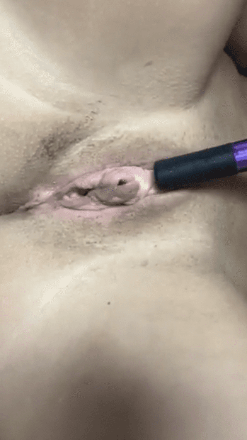 Another teacher peels open her cunt during Covid