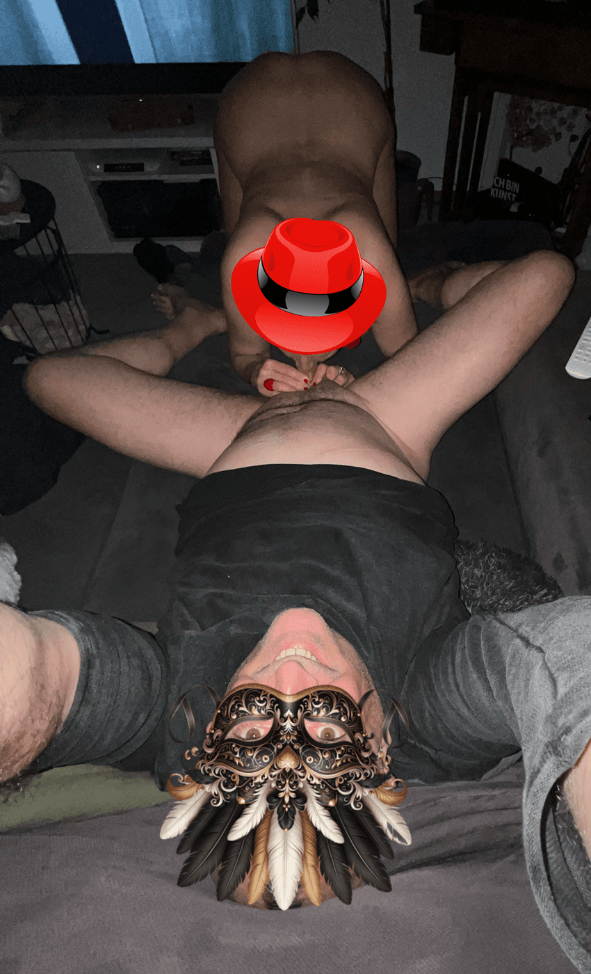 She loves to blow my cock