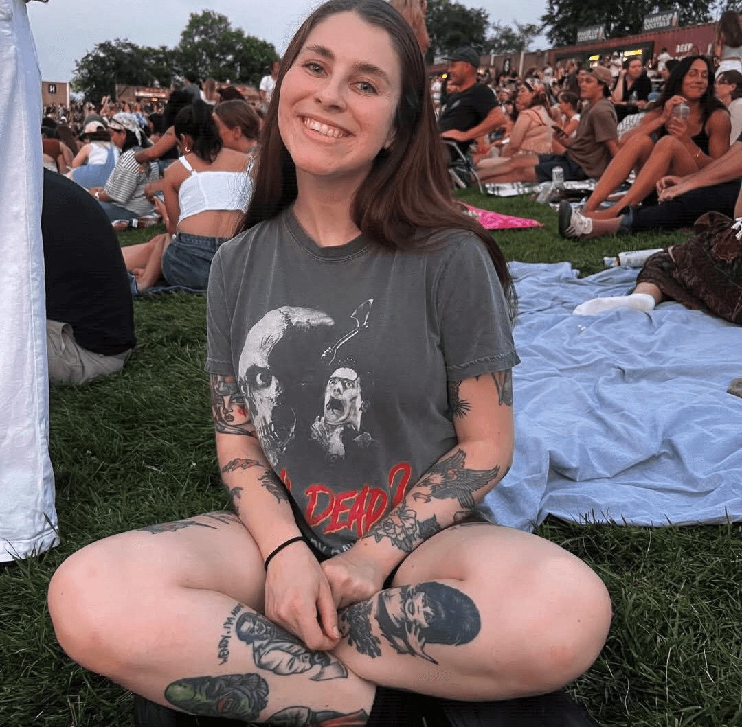 Click to view full size Great thick ass on this stupid slut. She barely smiles tho. Maybe a dick in her mouth will fix that.