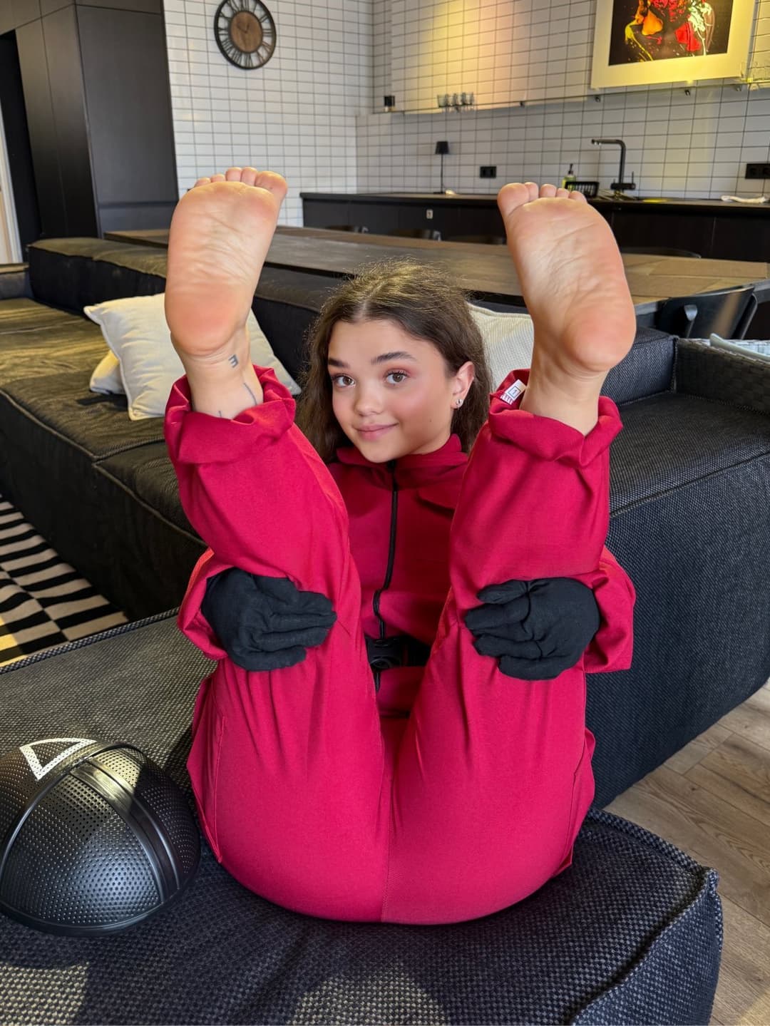 Midget toes in your mouth, full pipe in her hole