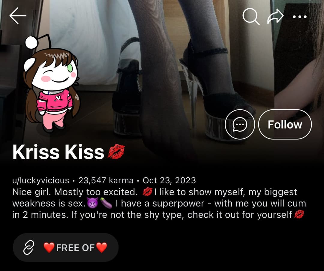 Sexy teen Kriss Kiss