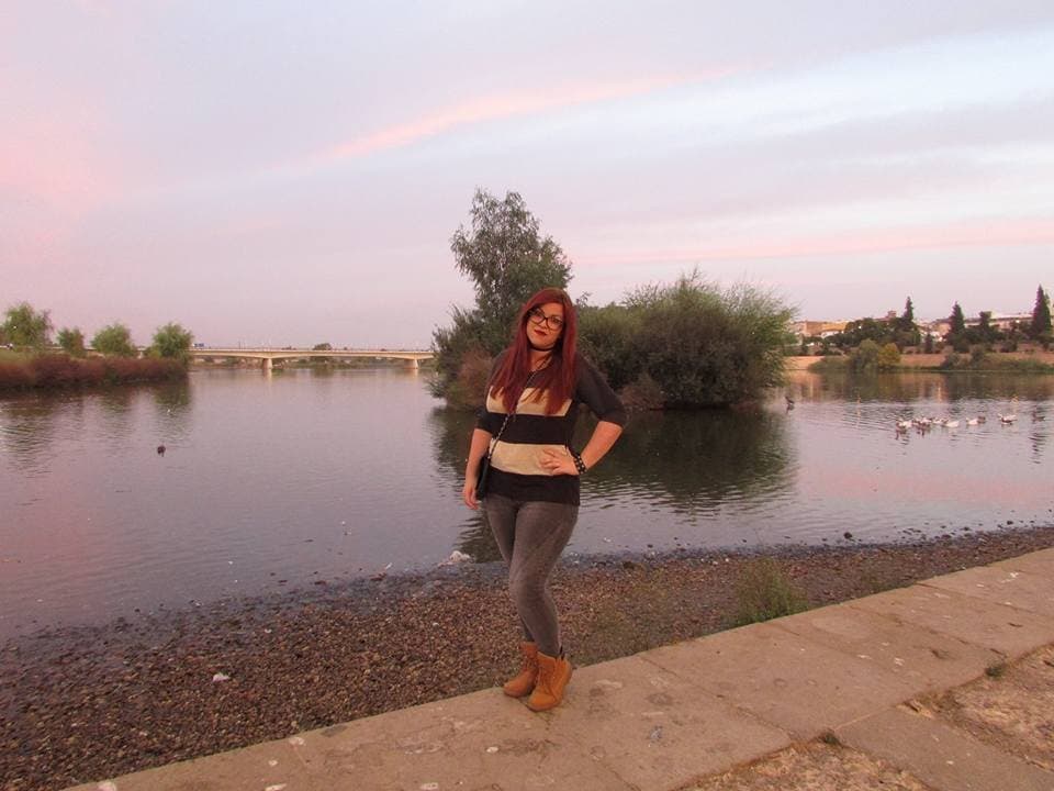 Gordita española exhibicionista