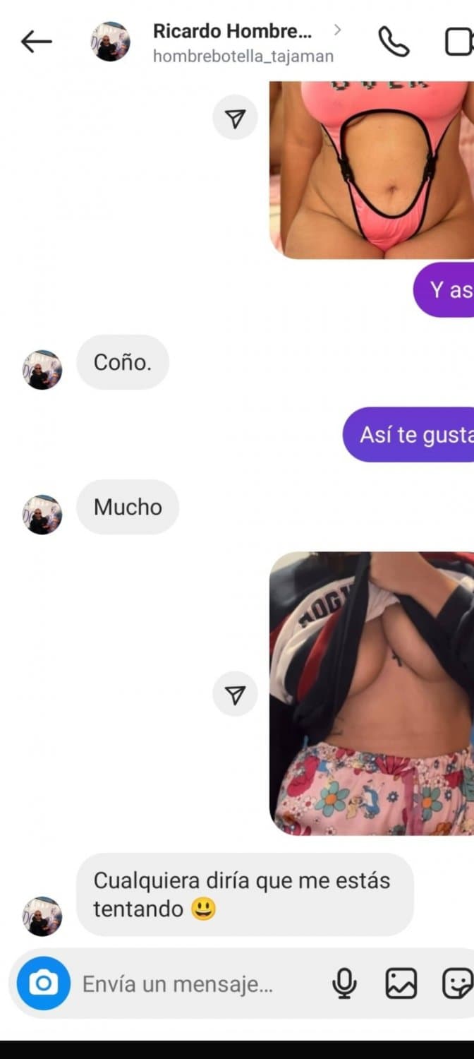 Cuando un amigo recibe un mensaje de la mujer de su amigo ... Putona tetona de Barcelona María Jesús