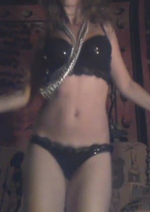 Dancing hot teen wife dancing slut