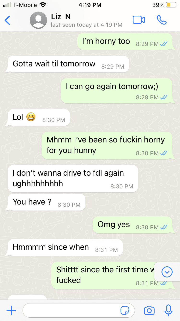 Married slut texts her lover after fucking her husband. Makes them both cum