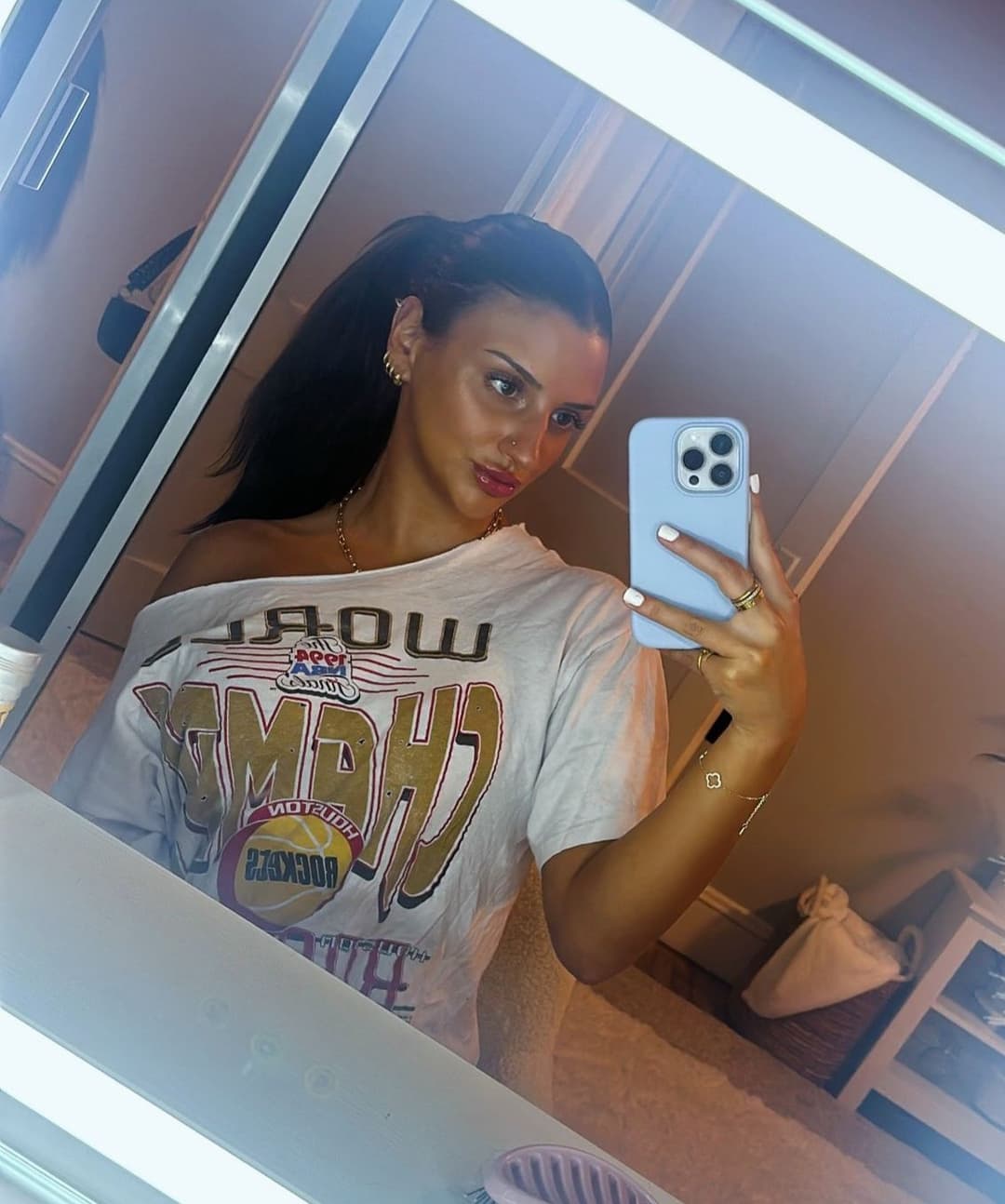 Met her in Miami for her spring break