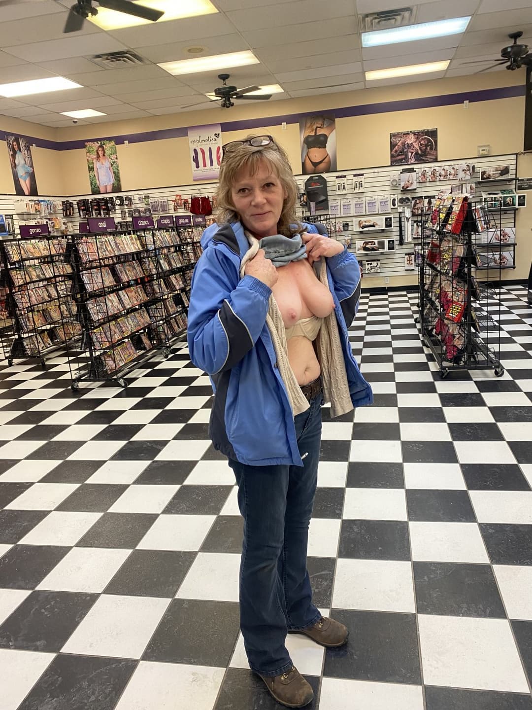 Small town mom fucks herself with you her son bought