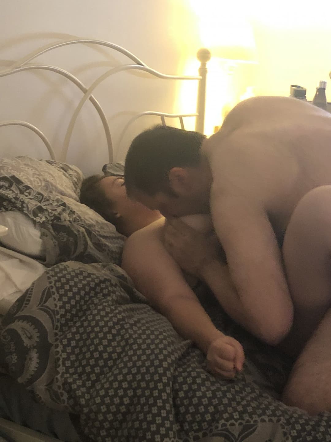 Old sugar daddy fucks my gf raw