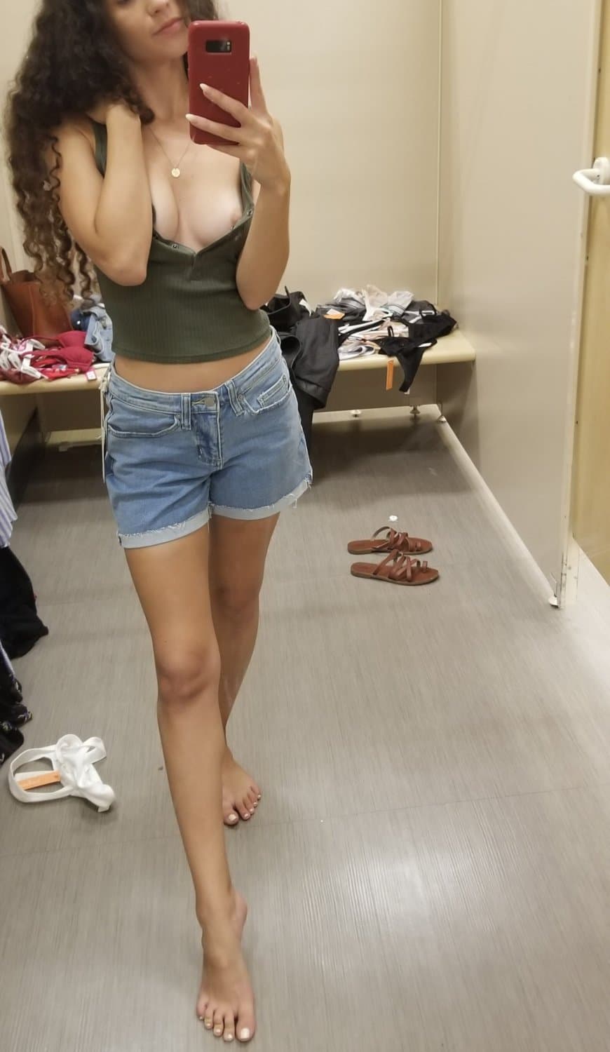 Flashing in the Changing rooms