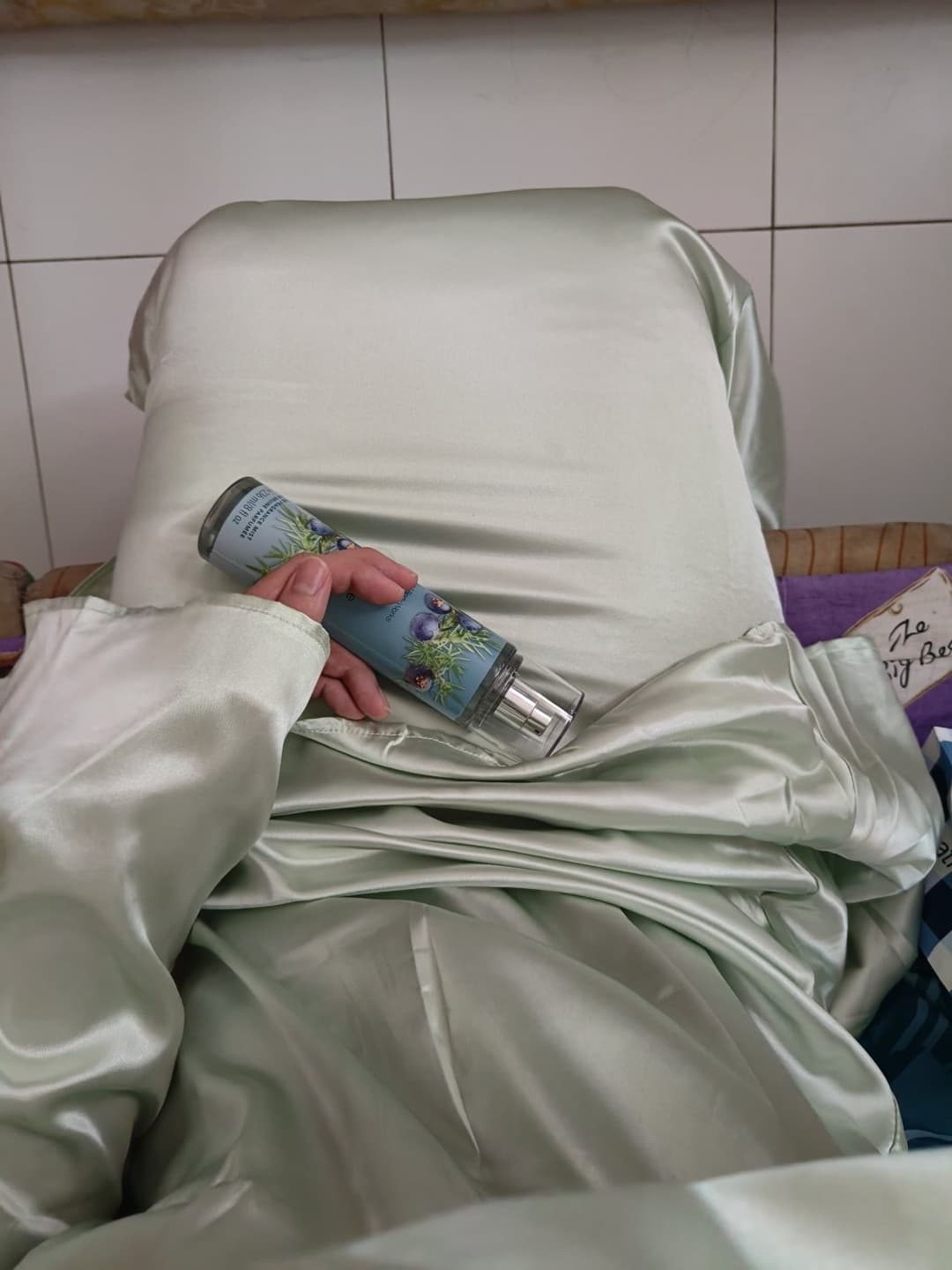 Air mazi (Precum) play baju kurung satin