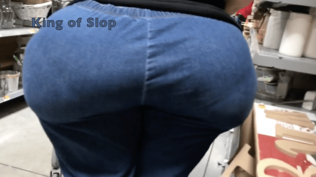 Dry Hump My Big Sloppy SSBBW Ass In Public