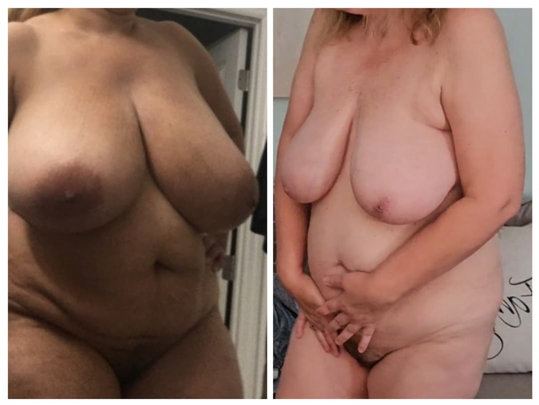 COLLAGE Side by Side wife DOMINATION!!!!