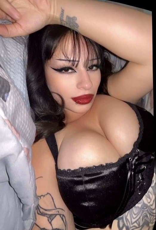 gothic latina crush huge tits
