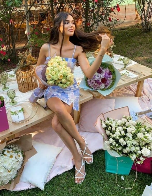 Sexy glamour feet pedicure woman