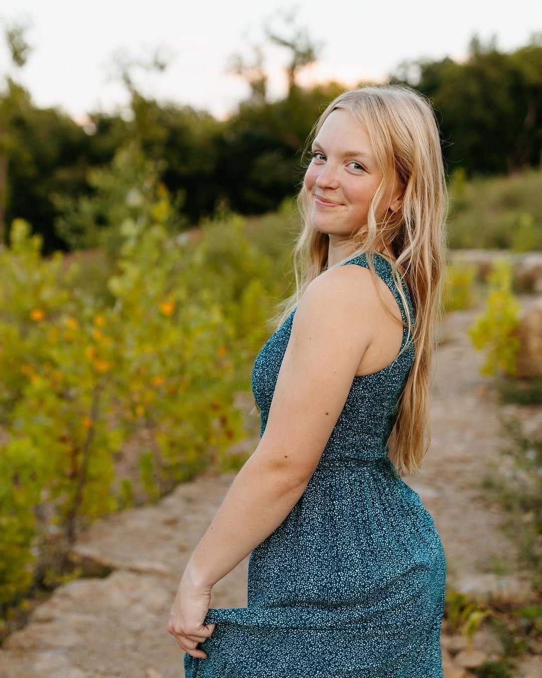 Sexy pale blonde Grace