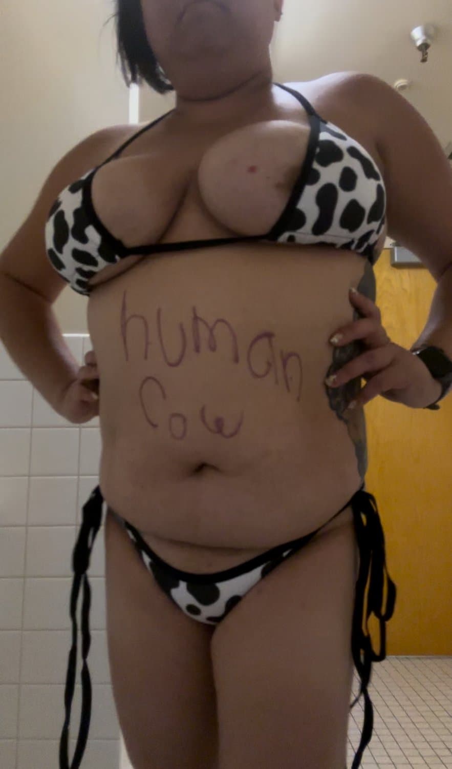 HUMILIATION: Fat Asian Whore Jenny forced to suck dick and humiliate herself