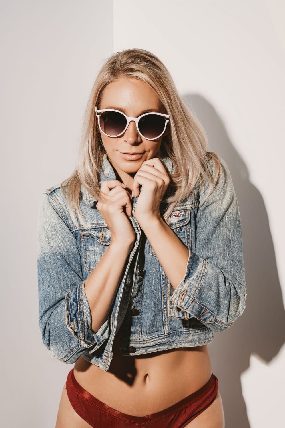 Denim Jacket MILF - Leaked Boudoir