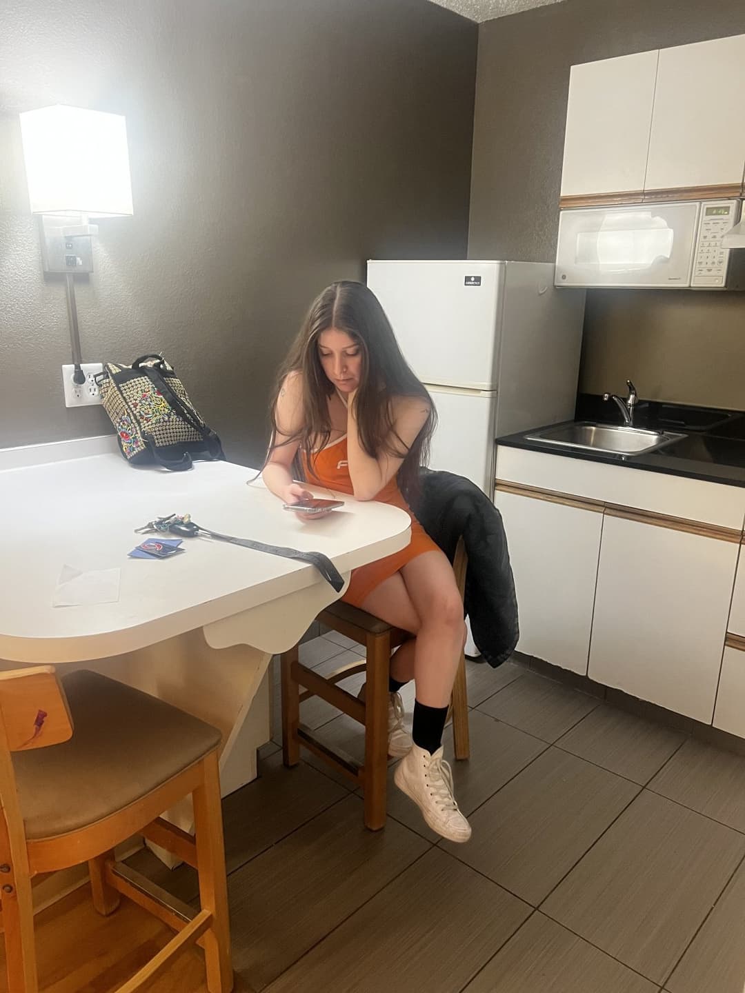 Innocent looking Latina Hotwife gets her first Gangbang creampie while husband films and is watching