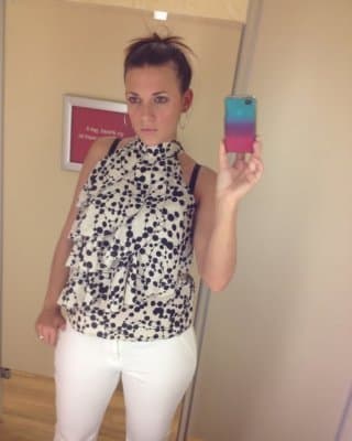 Krissy is no Saint James