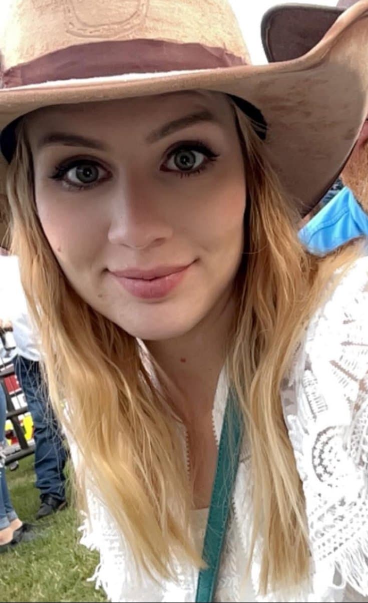 Young blonde married old man