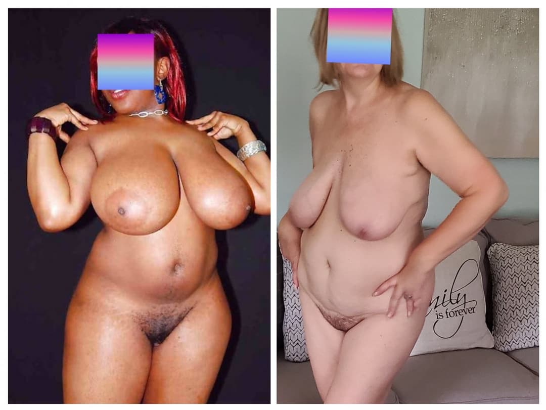 Click to view full size COLLAGE#7 side by side with some of the BIGGEST BOOBS on erome