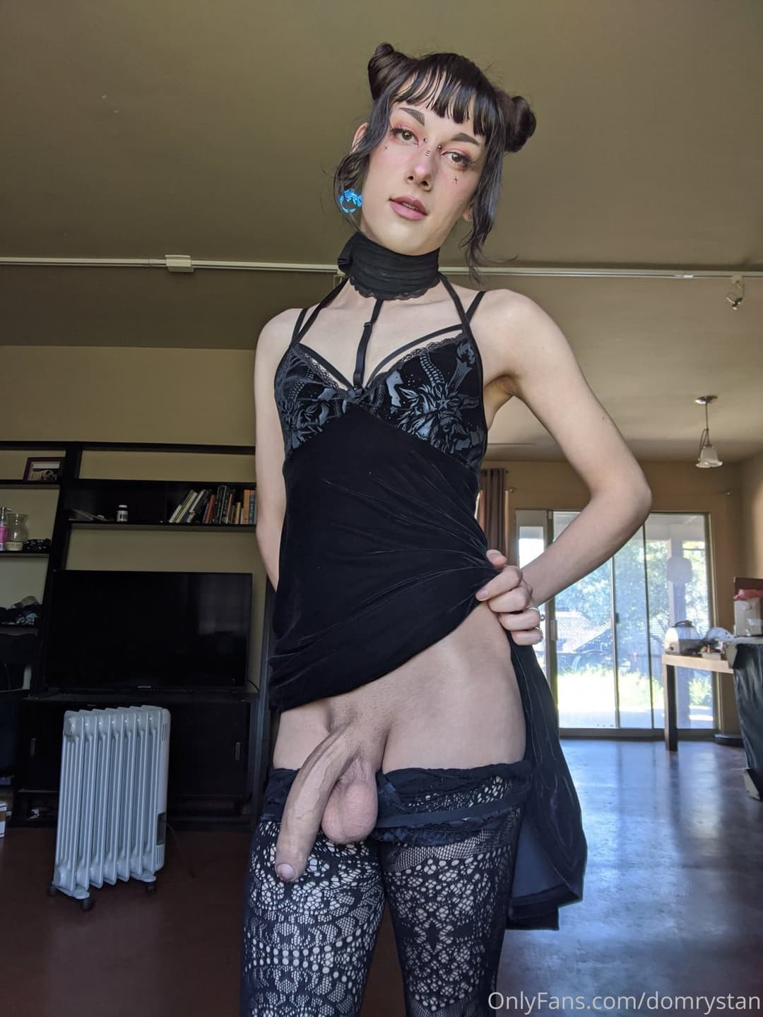 PT3 -DomRystan - Dominique Rystan , Trans With Massive Long Cock