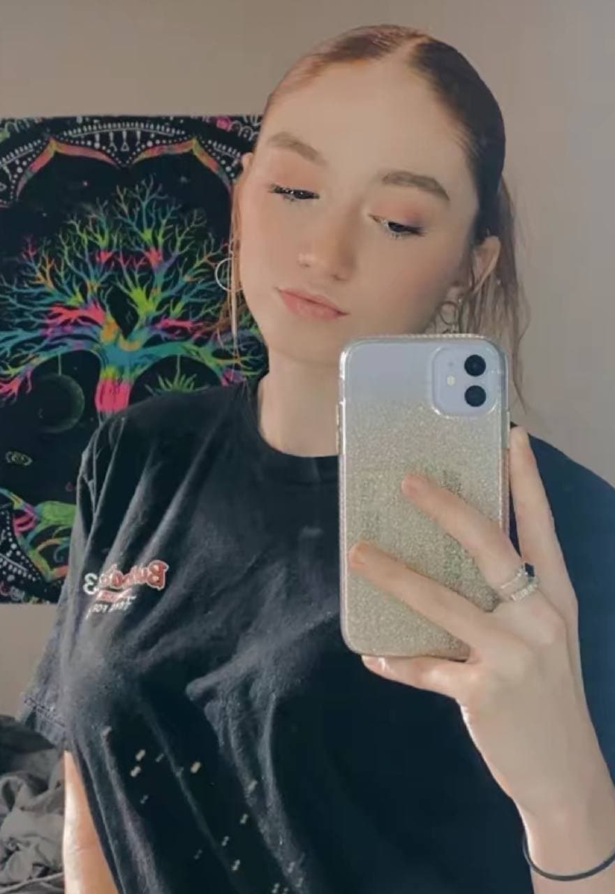 Click to view full size Trib this redhead slut and degrade her in her comment on tiktok