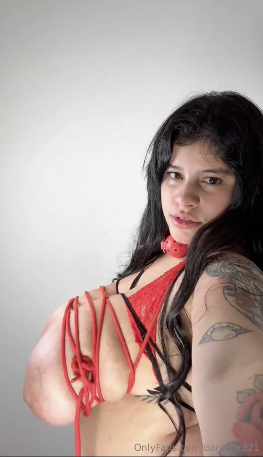 The rope play really spiced things up for her