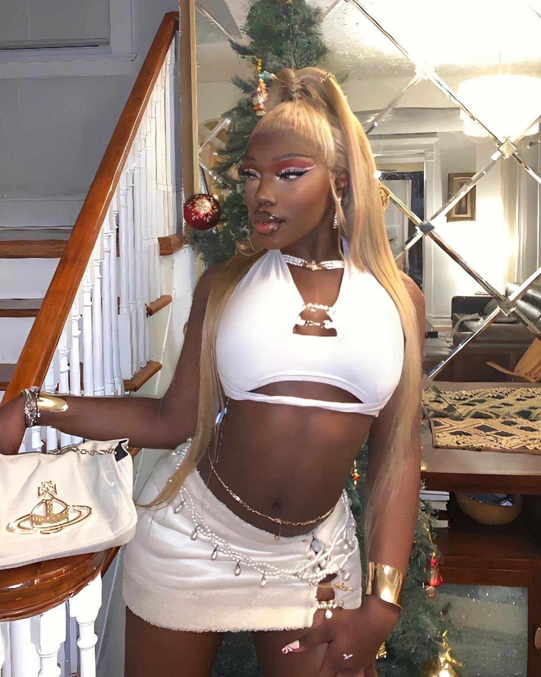 Dark Skinned Bimbo Barbie