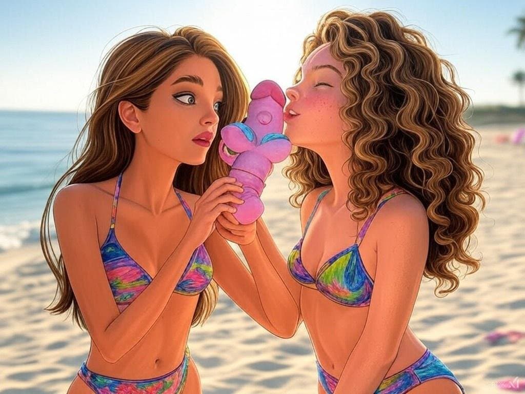Jenna Haze and Camren Bicondova ai