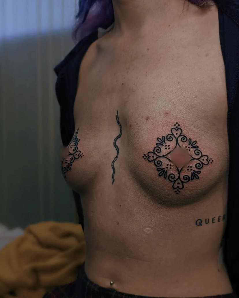 Kinky nonbinary pole dancer