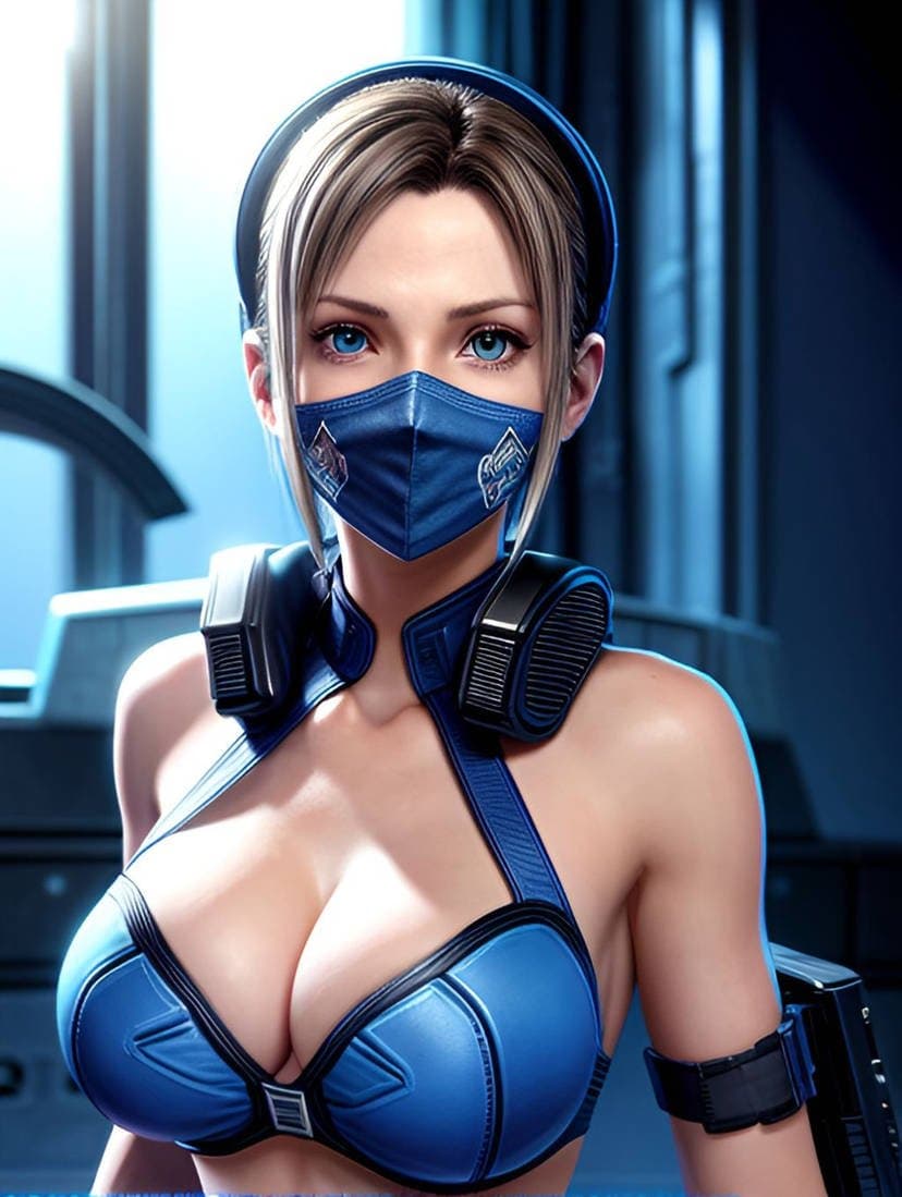 Jill Valentine in Hot Cloth