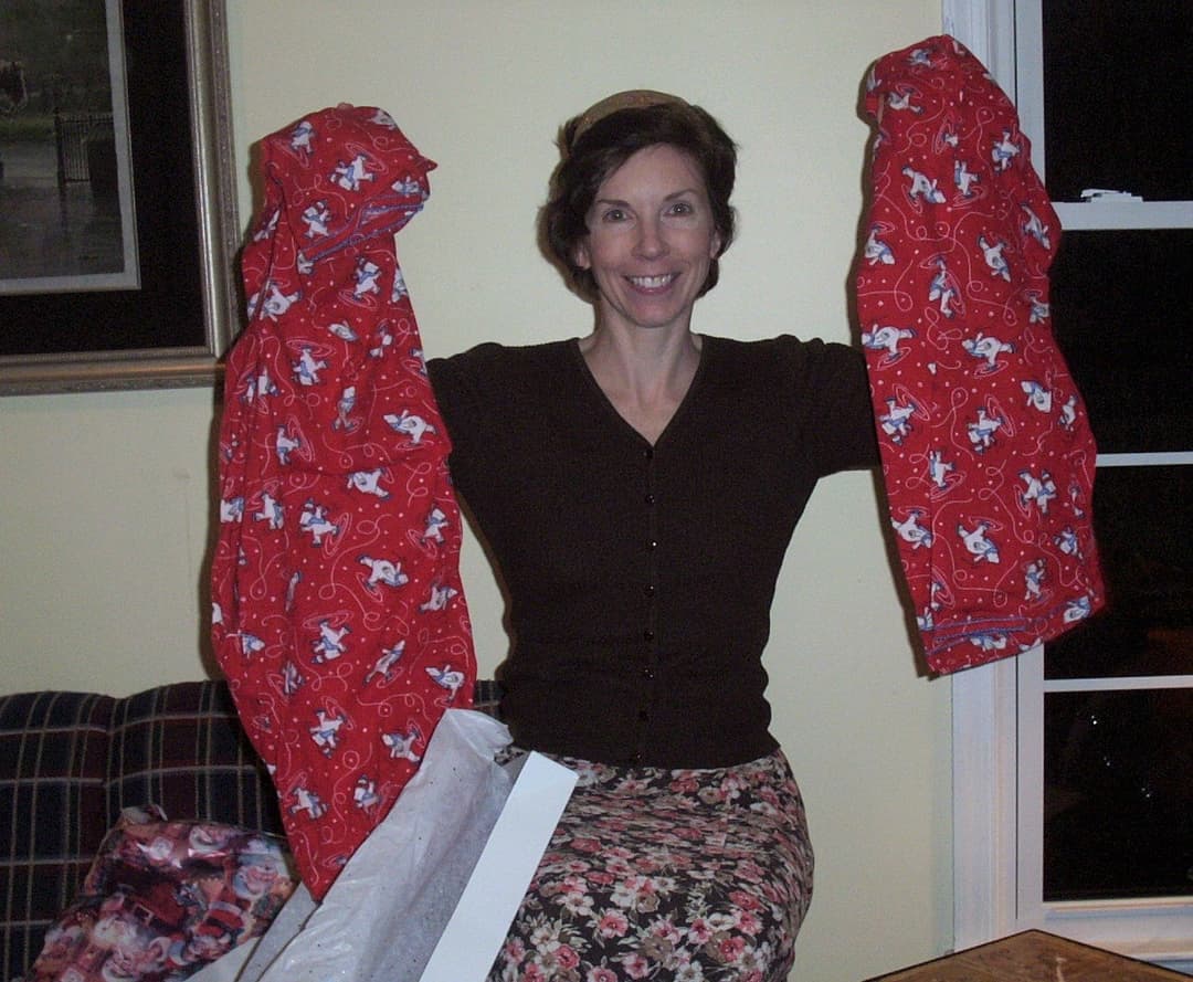 Christmas Memories MILF Nude by Christmas Tree