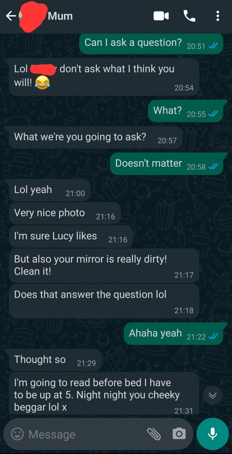 Sexting my Mom PART 1